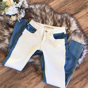 Romeo & Juliet Couture color block jeans